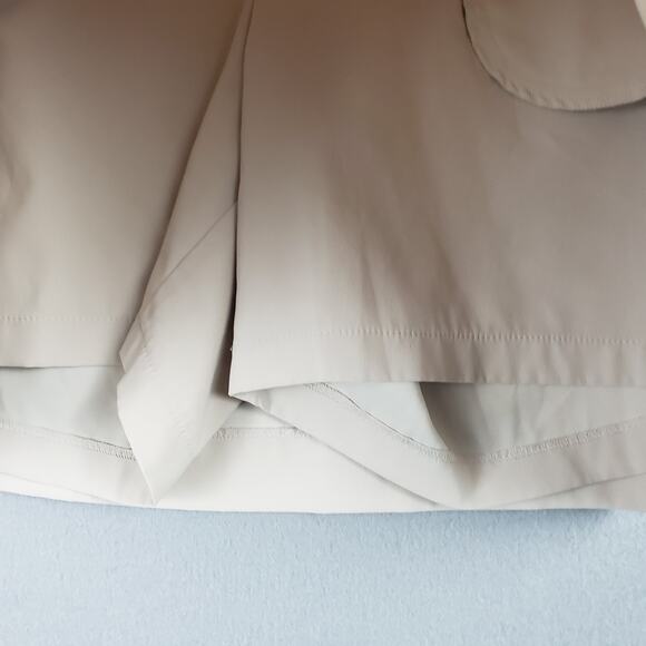 Nike Golf Women's Size 12 Fit Dry Athletic Skort Beige Cream Sporty Pickleball - Picture 3 of 10